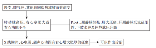慢性肺源性心脏病检查诊断